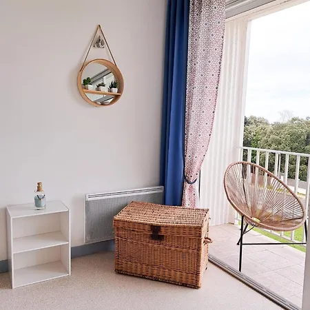 L'oceanic - Vue Mer, 50m De La Plage, Residence, Terrain De Tennis, Wifi Daire