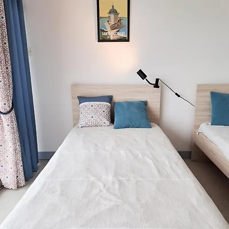 L'oceanic - Vue Mer, 50m De La Plage, Residence, Terrain De Tennis, Wifi Daire Saint-Georges-de-Didonne